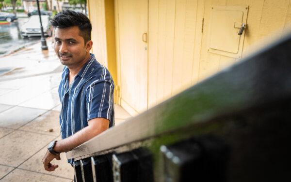 President of The International Christian Ambassadors Association Sunny Meagher in Costa Mesa, Calif., on Sept. 9, 2022. (John Fredricks/The Epoch Times)