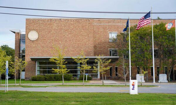 Orange County Court Building in Goshen, N.Y., on Sept. 26, 2022. (Cara Ding/The Epoch Times)