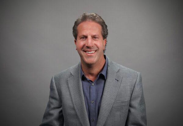 Jim Glantz, Capistrano Unified School District Area 4 candidate, in Irvine, Calif., on Sept. 23, 2022. (Sophie Li/The Epoch Times)