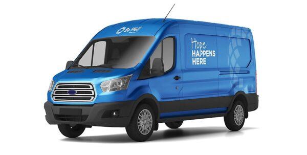 Be Well OC's mobile response team responds to non-emergency mental health crises by dispatching “crisis counselors” in a van—in place of law enforcement agencies or emergency medical services in Orange County, Calif. (Courtesy of the City of Huntington Beach)