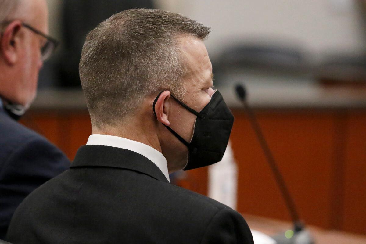 Paul Flores after a jury found him guilty of murdering Cal Poly student Kristin Smart in Monterey County Superior Court in Salinas, Calif., on Oct. 18, 2022. (Laura Dickinson/The Tribune via AP, Pool)
