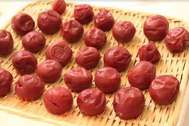 Umeboshi drying in the Sun. (Shutterstock)