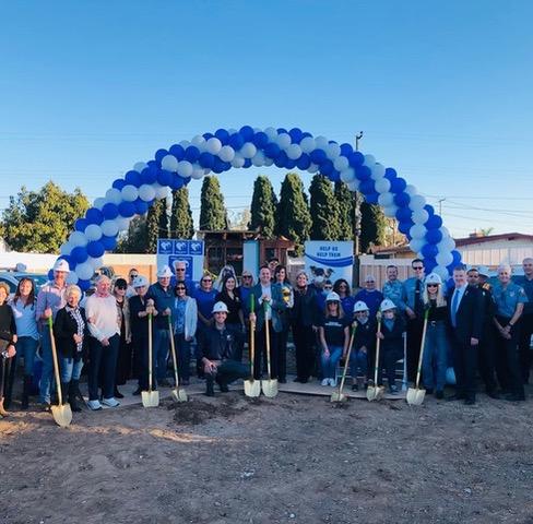 Newport Beach Animal Shelter Groundbreaking. (Courtesy of Friends of the Newport Beach Animal Shelter)