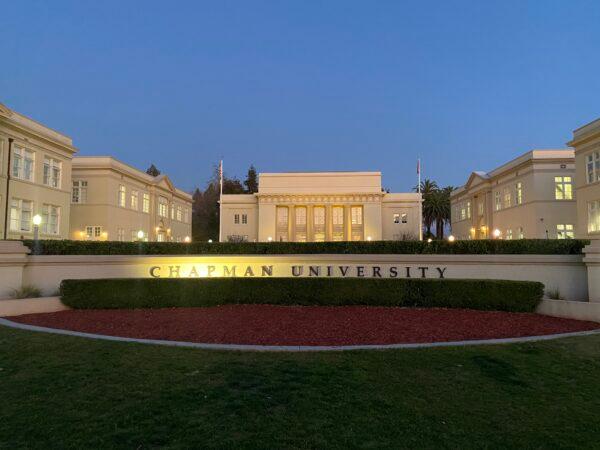 Chapman University holds its economic forecast in Orange, Calif., on Dec. 13, 2022. (Jill McLaughlin/The Epoch Times)