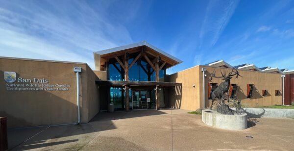 The visitor center of the San Luis Refuge Complex has interactive exhibits and knowledgeable rangers. (Courtesy of Karen Gough)