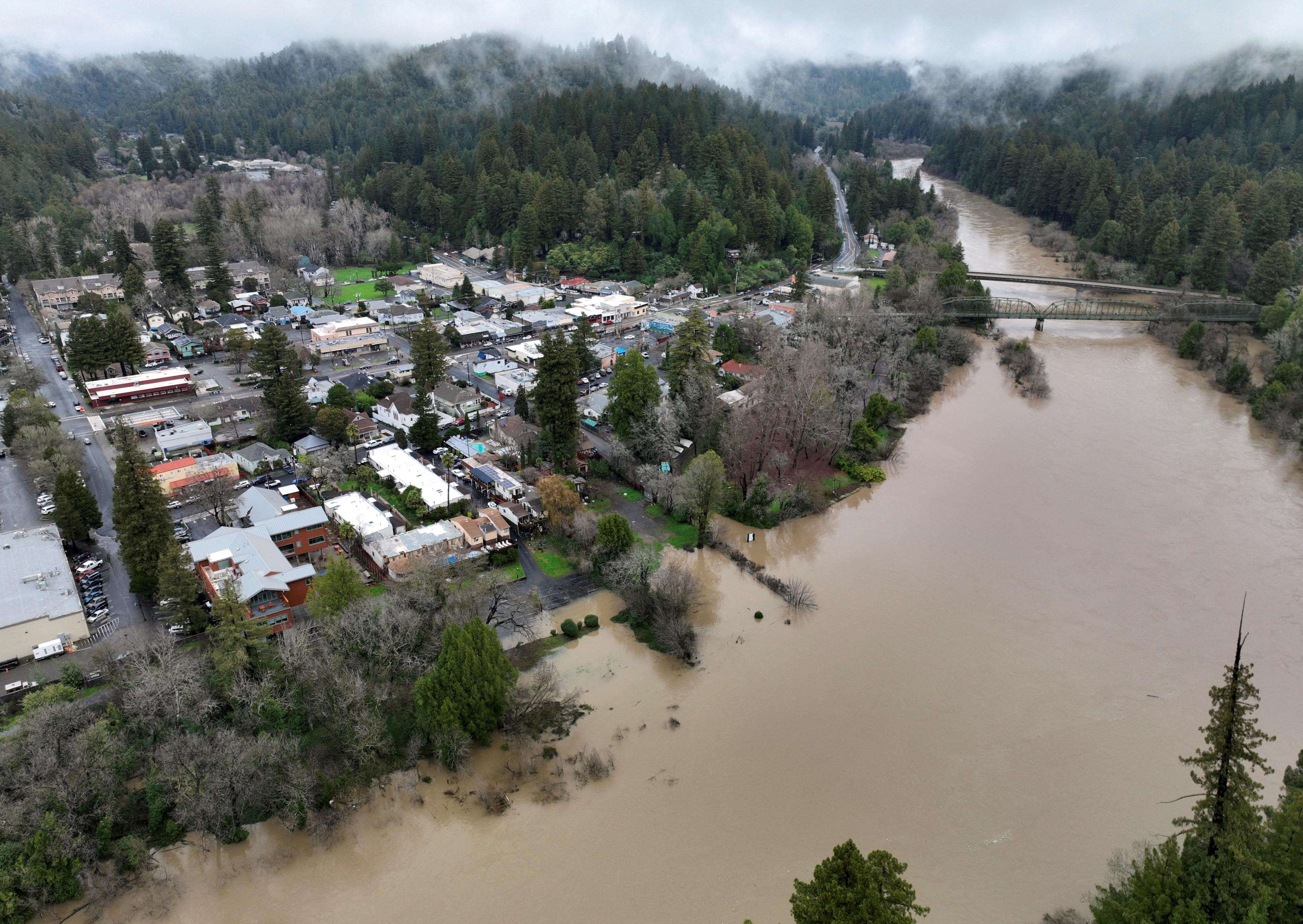 Partially Treated Sewage Spills Into Russian River in California