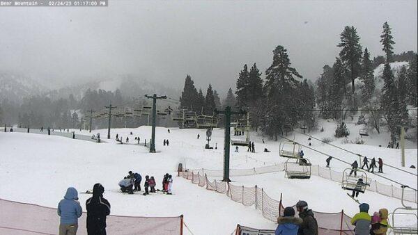 Big Bear Mountain Resort in Big Bear Lake, Calif., on Feb. 24, 2023. (Courtesy of Big Bear Mountain Resort)