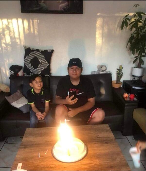 Xavier Chavarin (R) (Courtesy of Rose Chavarin)