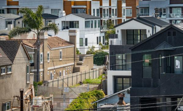 Housing in Huntington Beach, Calif., on March 17, 2023. (John Fredricks/The Epoch Times)