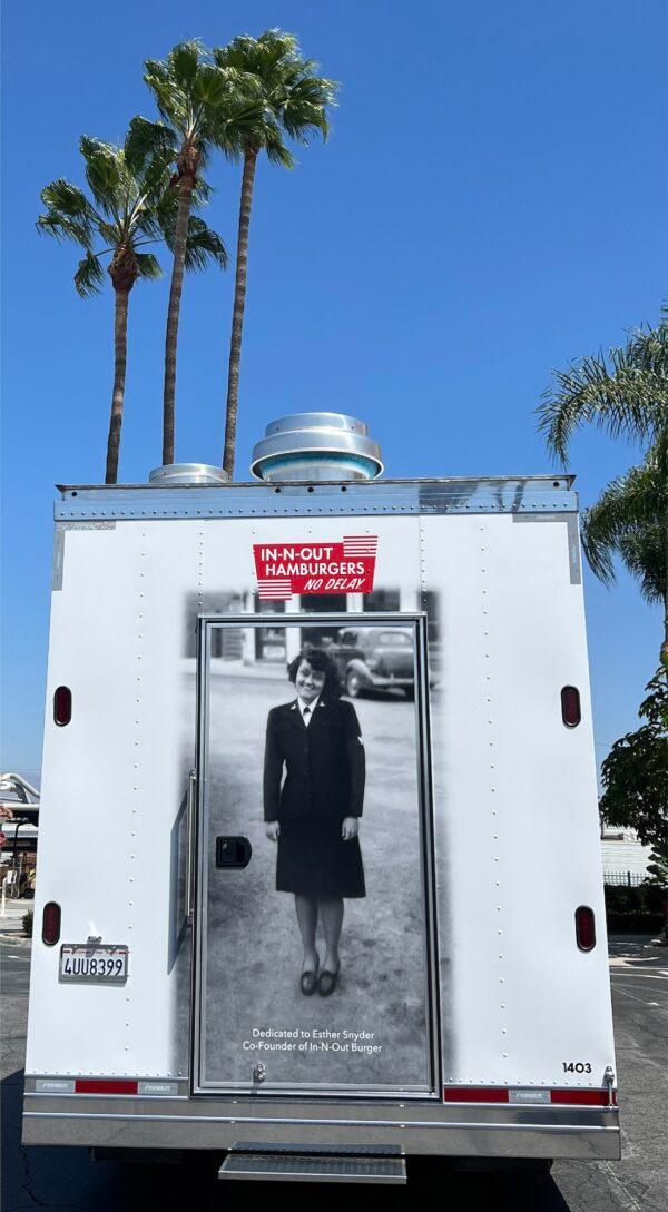 Esther Snyder Cookout Truck (Courtesy of In-N-Out)