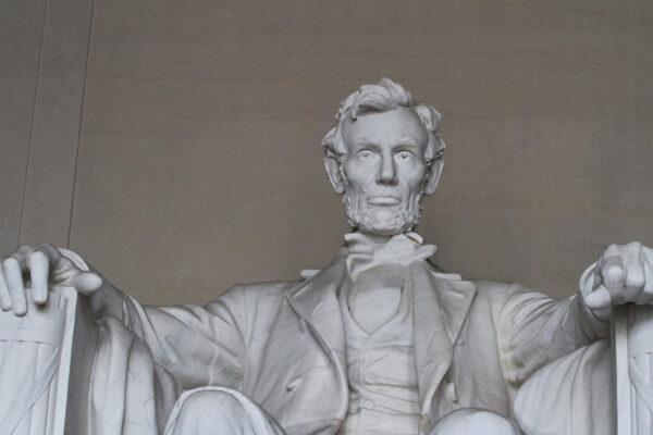 The Lincoln Memorial in Washington, D.C., on March 23, 2023. (Richard Moore/The Epoch Times)