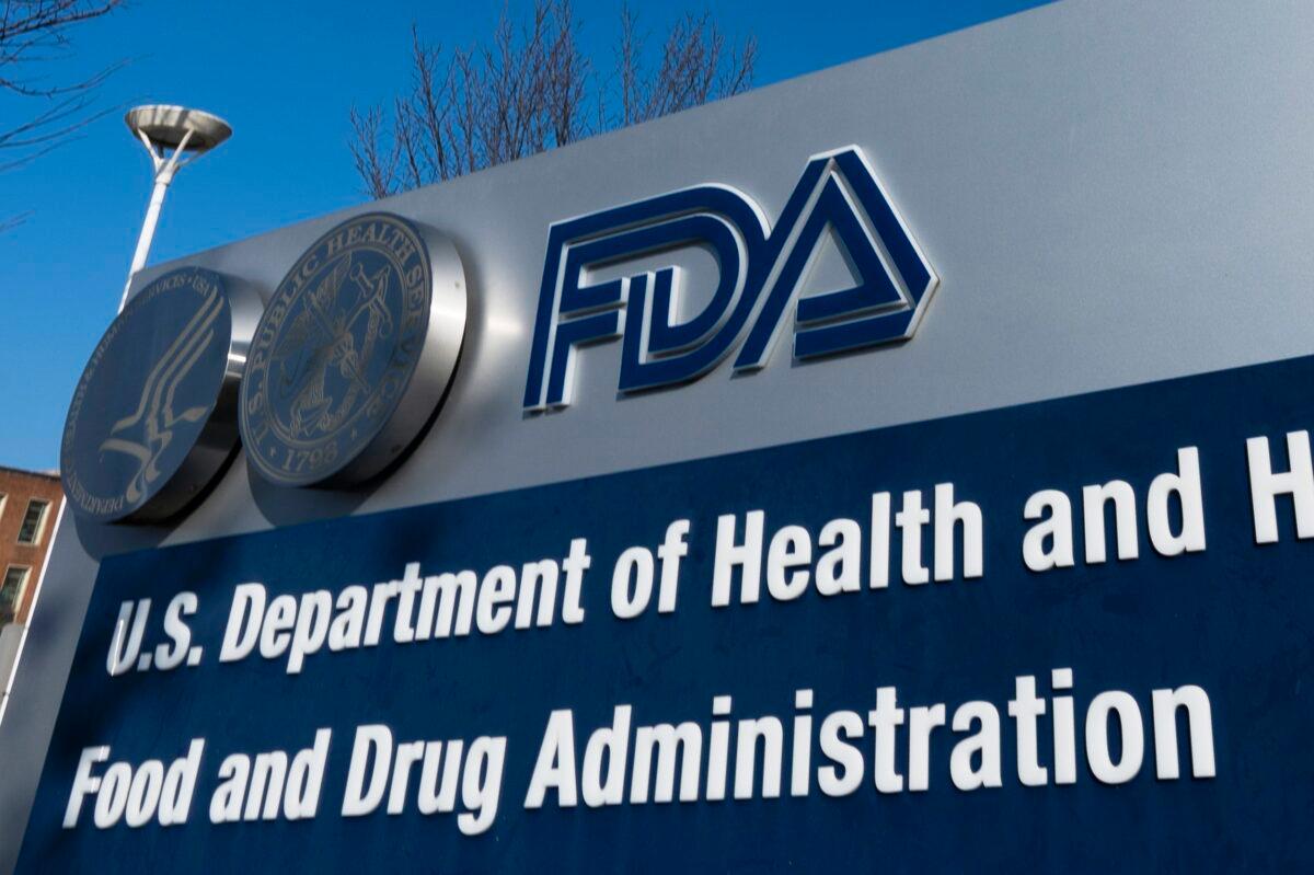 A sign for the Food and Drug Administration is displayed outside their offices in Silver Spring, Md., on Dec. 10, 2020. (Manuel Balce Ceneta/AP Photo)