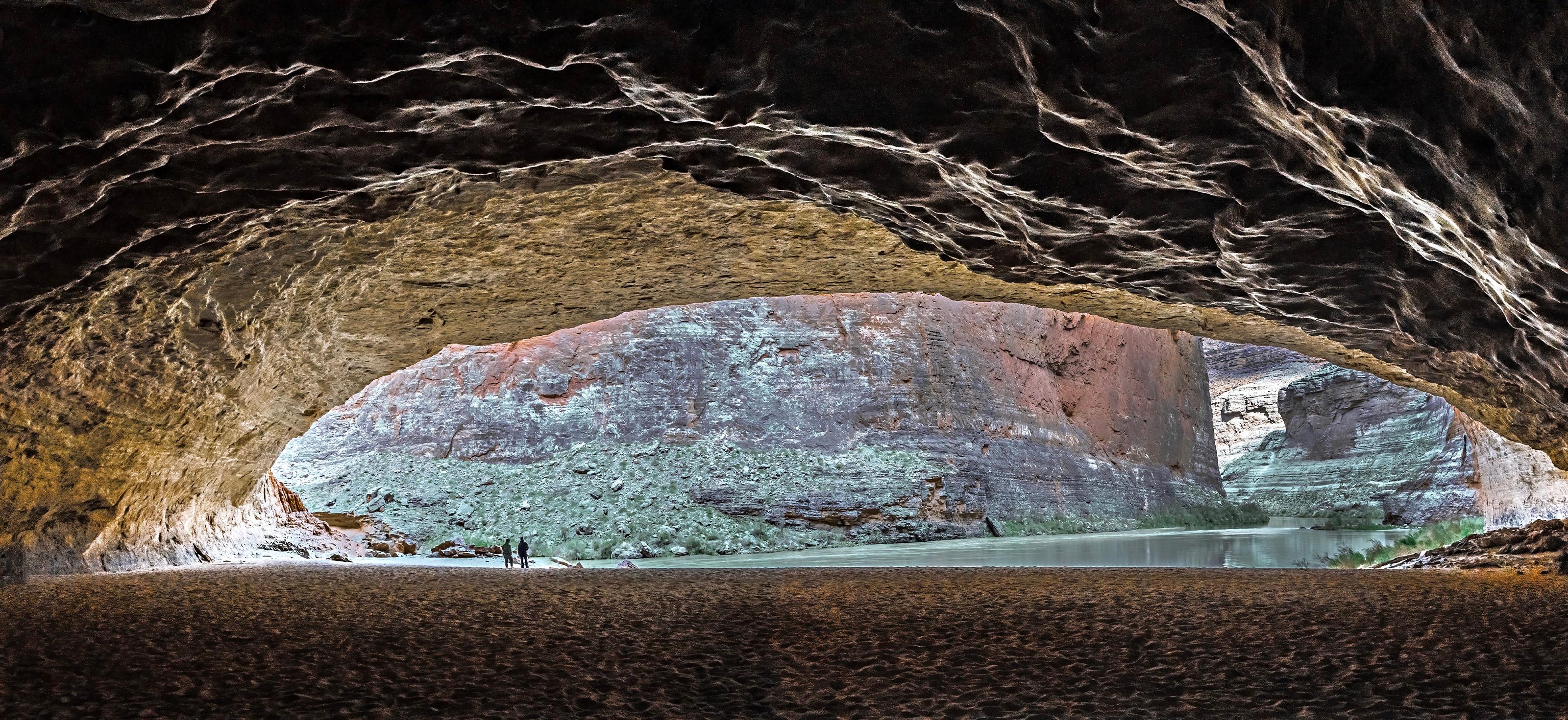 Redwall Cavern where Maj. John Wesley Powell and his crew camped during rafting expedition in August 1869. (Maria Coulson)