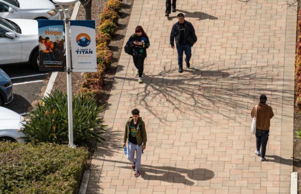 California State University Fullerton in Fullerton, Calif., on March 8, 2023. (John Fredricks/The Epoch Times)