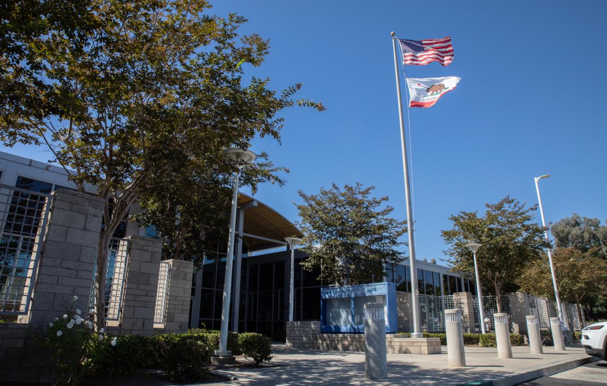 Newport Mesa Unified School District in Costa Mesa, Calif., on Sept. 21, 2022. (John Fredricks/The Epoch Times)