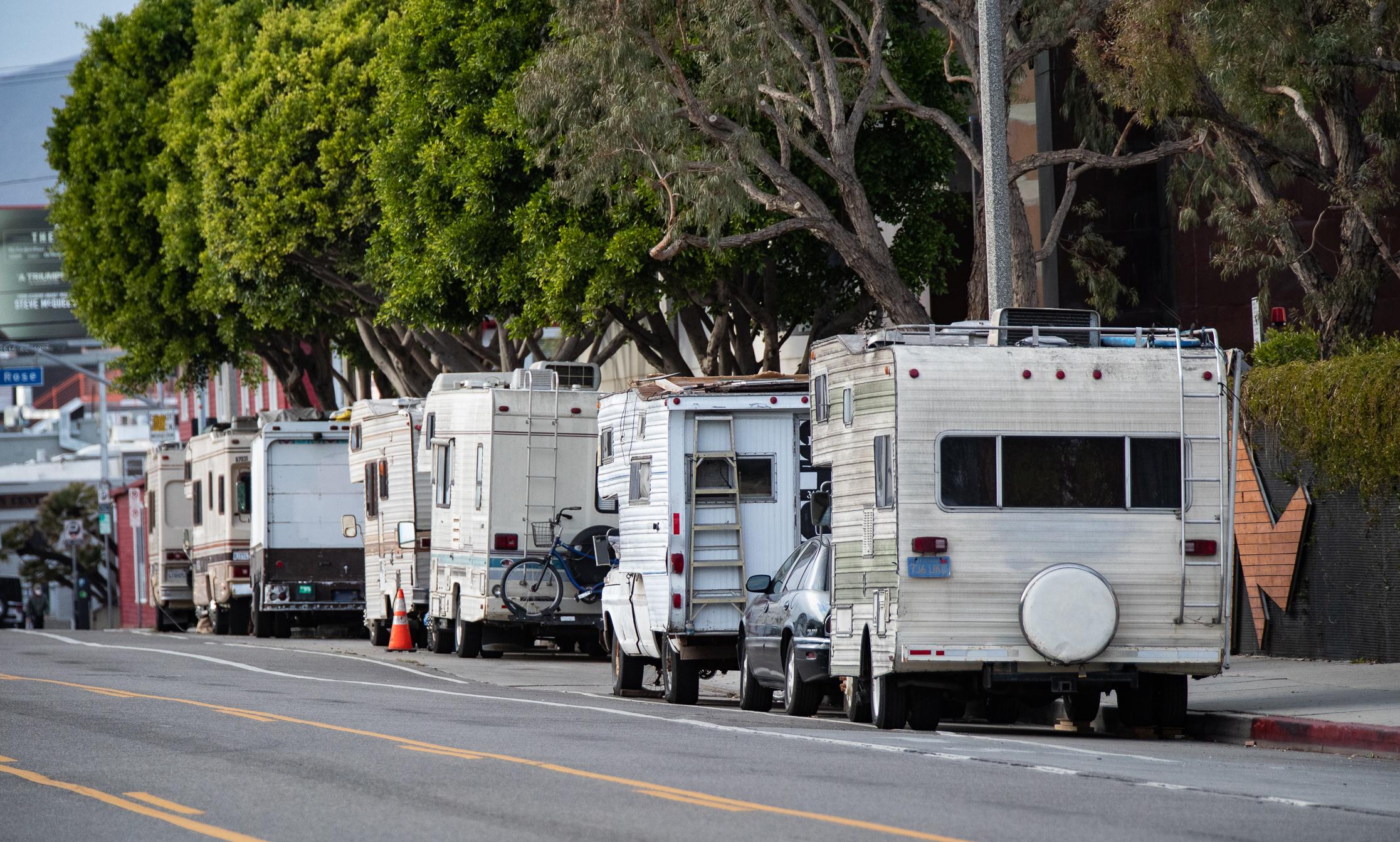 San Jose OKs Plan to Target Encampments by Towing RVs Parked Near Schools