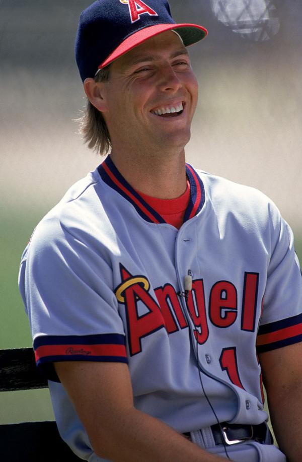 Portrait of Mark Langston #21 of the California Angels during their 1990 season game at Anaheim Stadium in Anaheim, Calif. (Markus Boesch/Getty Images)