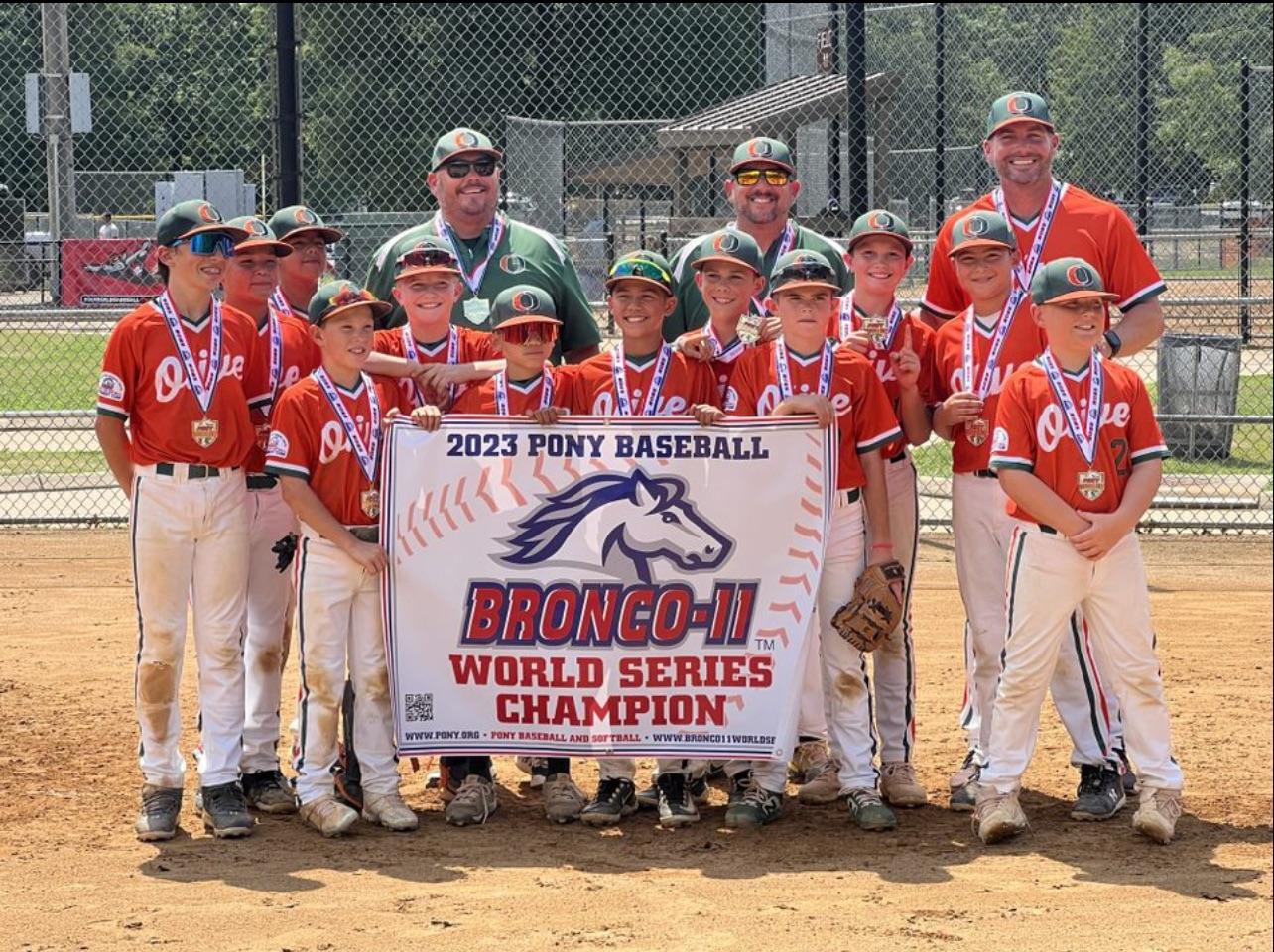 Olive Pony Team Brings Home Another World Series Title
