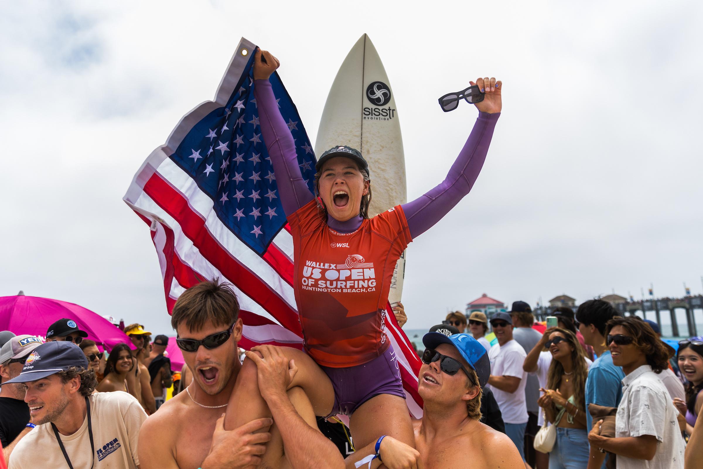 San Clemente Teen Surfer and 3 Others Win US Open of Surfing