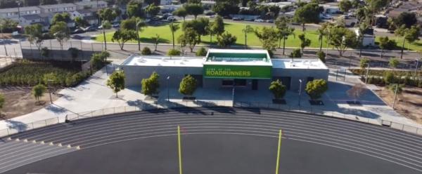 Saddleback High School's new football stadium in Santa Ana, Calif. (Courtesy of Edward Bustamante)