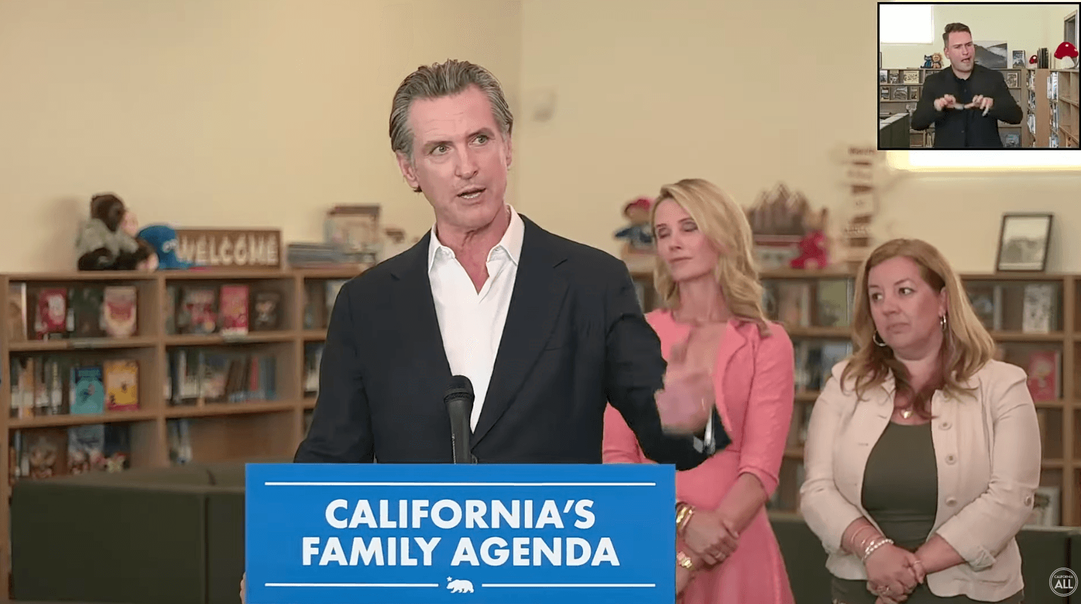 Governor Says New Laws Help Make California the ‘Best State to Raise a Family’