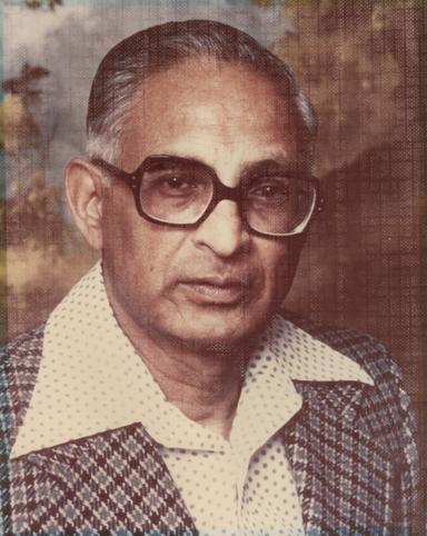 Kantilal T. Shukla, business professor at Compton College. (Courtesy of Pradip K. Shukla)