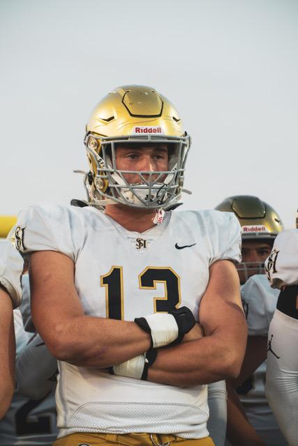 San Juan Hills linebacker Weston Port (13). (Courtesy of San Juan Hills High School)