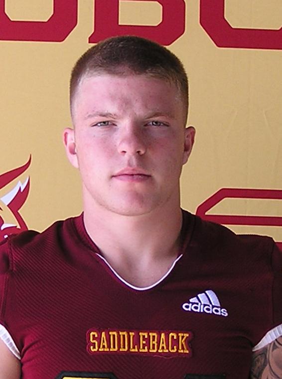 Saddleback College's freshman safety Michael D'Amato (31). (JP Westerbeck/Saddleback College)