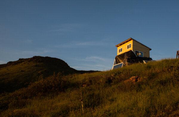 An ADU "tiny home" in a file photo. (John Fredricks/The Epoch Times)