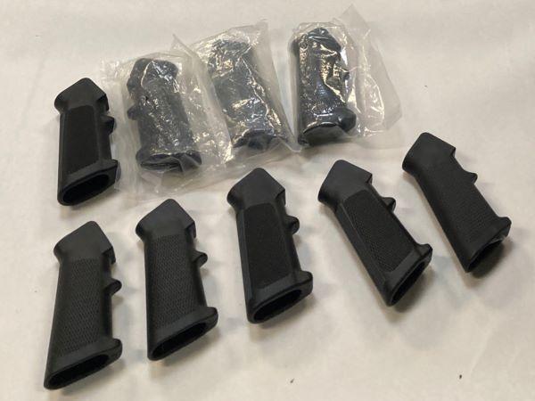 Firearms confiscated from a motel room after a five-hour standoff between a suspect and law enforcement officers in Spring Valley, Calif., on Oct. 16, 2023. (Courtesy of San Diego County Sheriff's Department)