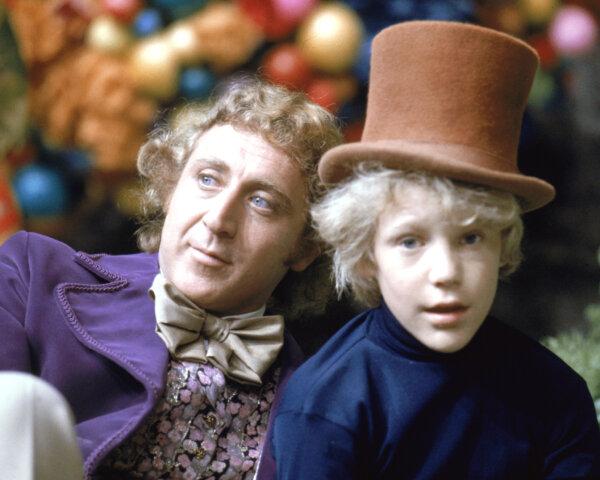 Willy Wonka (Gene Wilder) and Charlie Bucket (Peter Ostrum), in “Willie Wonka and the Chocolate Factory.” (Paramount Pictures)