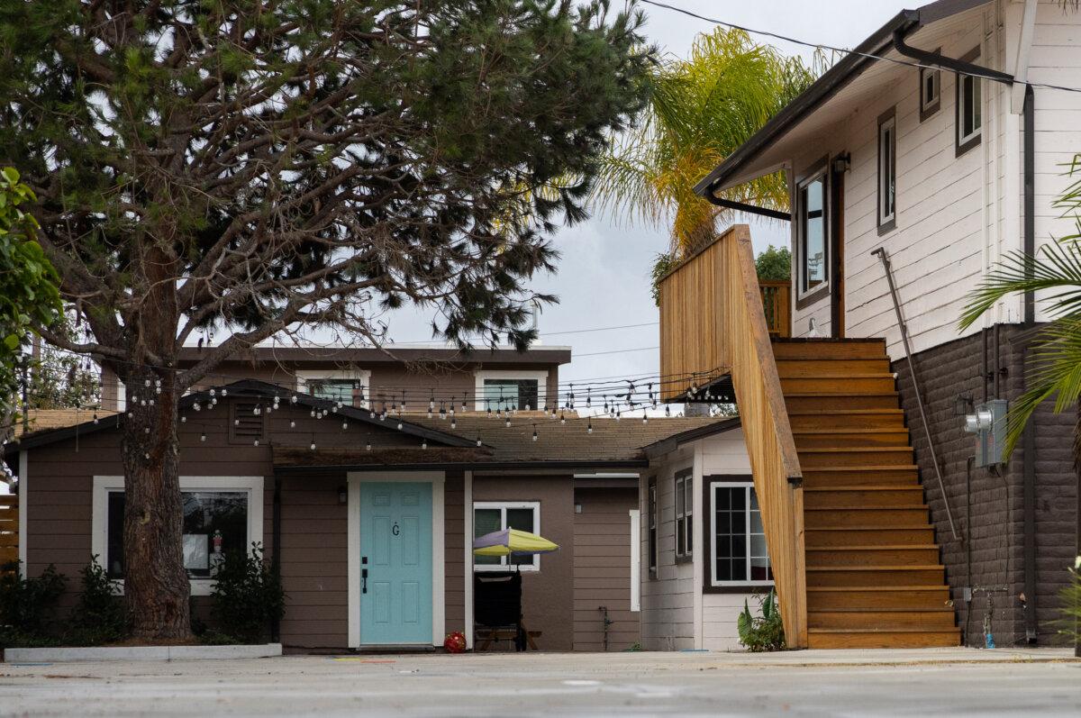 An accessory dwelling unit (ADU) in Costa Mesa, Calif., on Nov. 30, 2023. (John Fredricks/The Epoch Times)