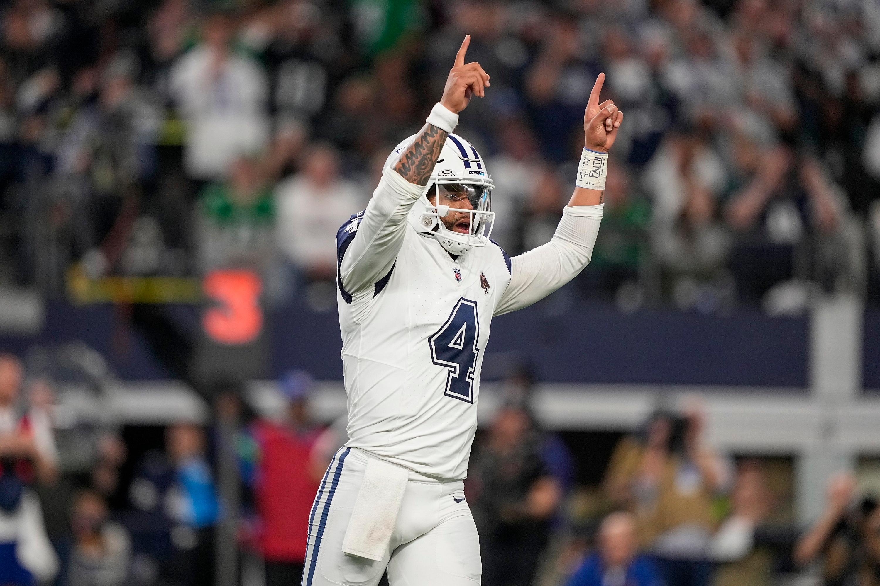 Dak Prescott, Brandon Aubrey Help Cowboys Pull Even With Eagles in NFC