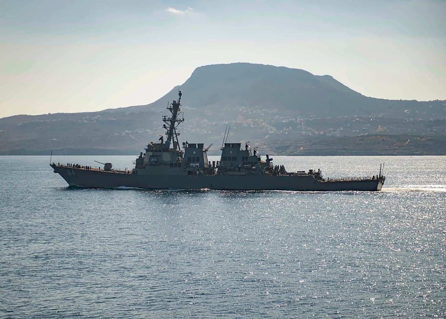 US Navy Intercepts Dozens of Drones, Missiles Launched From Yemen in ...