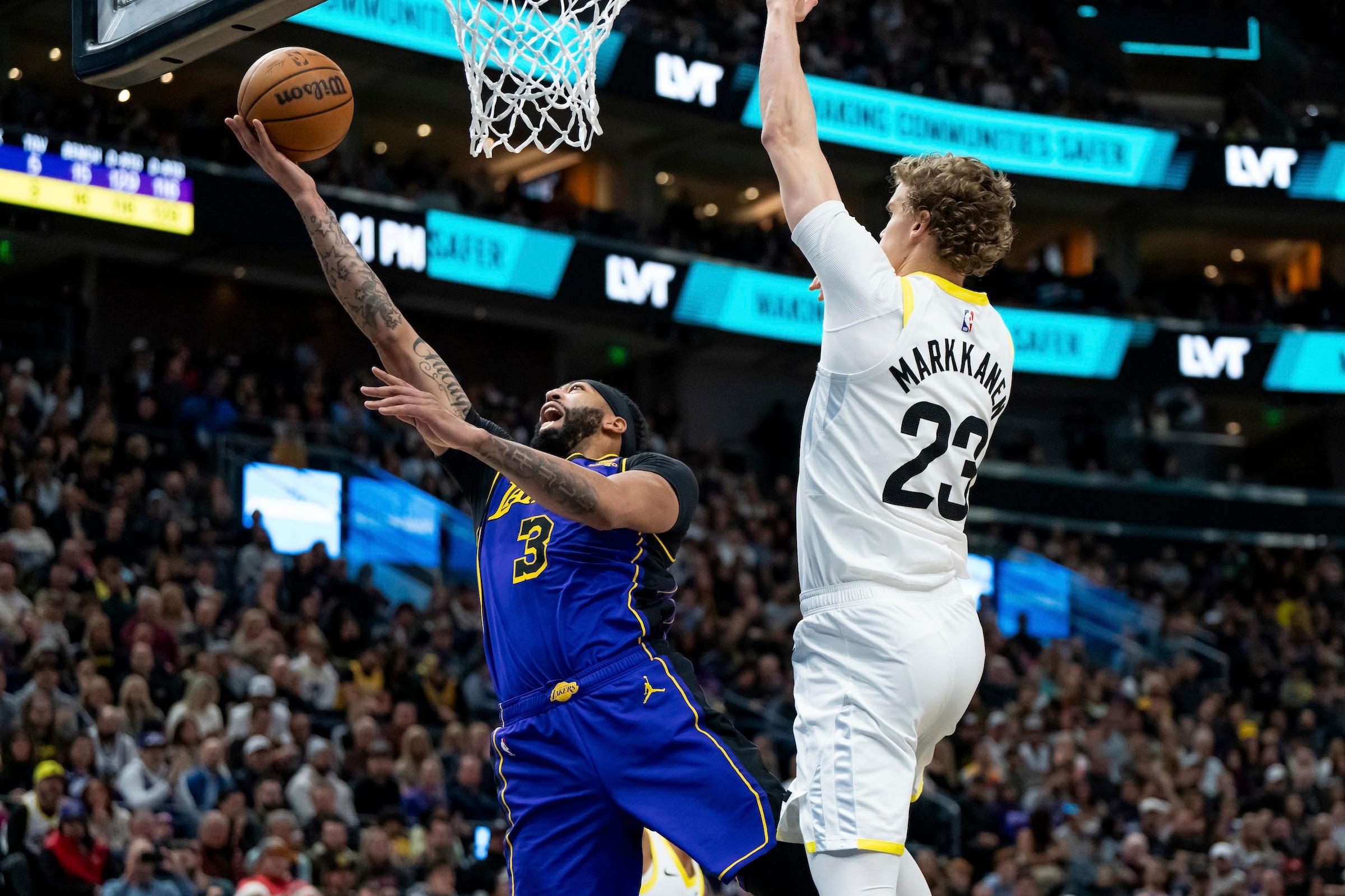 Lauri Markkanen Powers Jazz Past Slumping Lakers