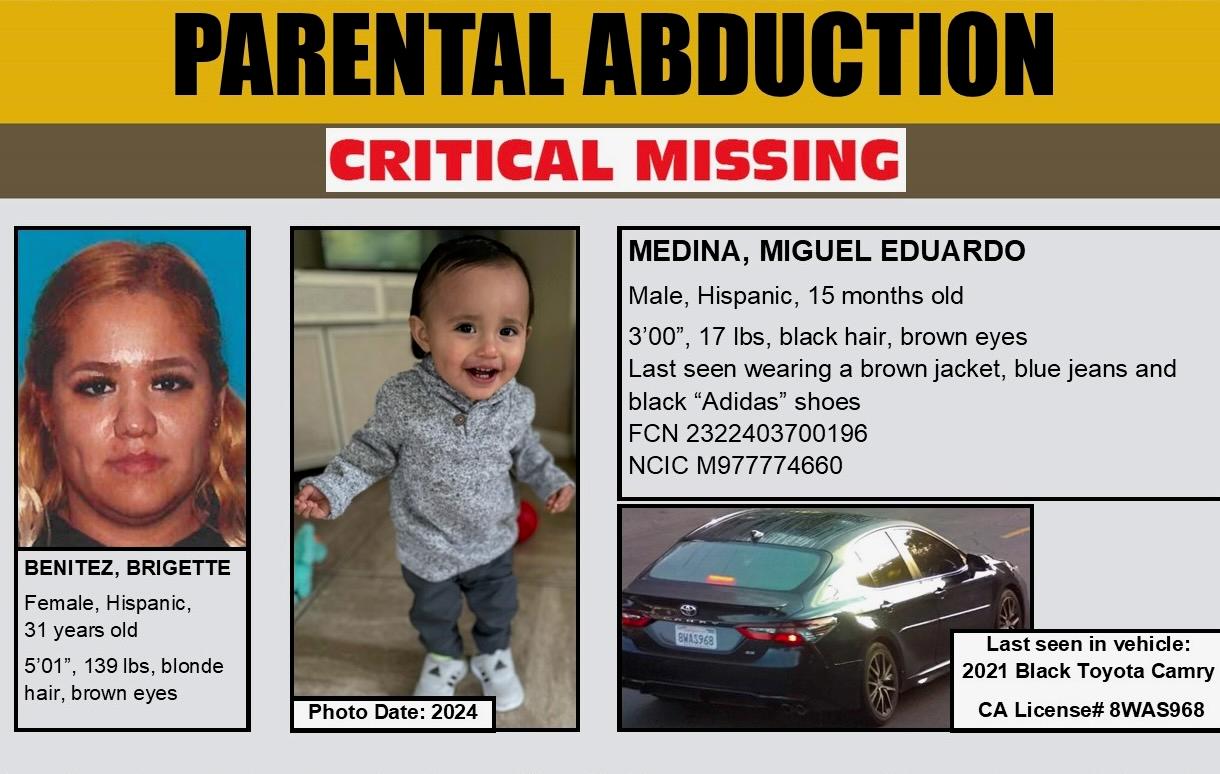 Authorities Seek Public Help Finding Abducted 15-Month-Old Boy, Mother
