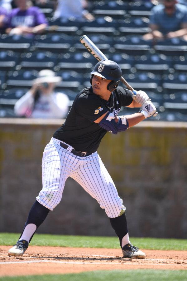 UC Irvine's sophomore first baseman Anthony Martinez is among the Anteaters' three preseason all-conference selections. (Courtesy of UC Irvine)