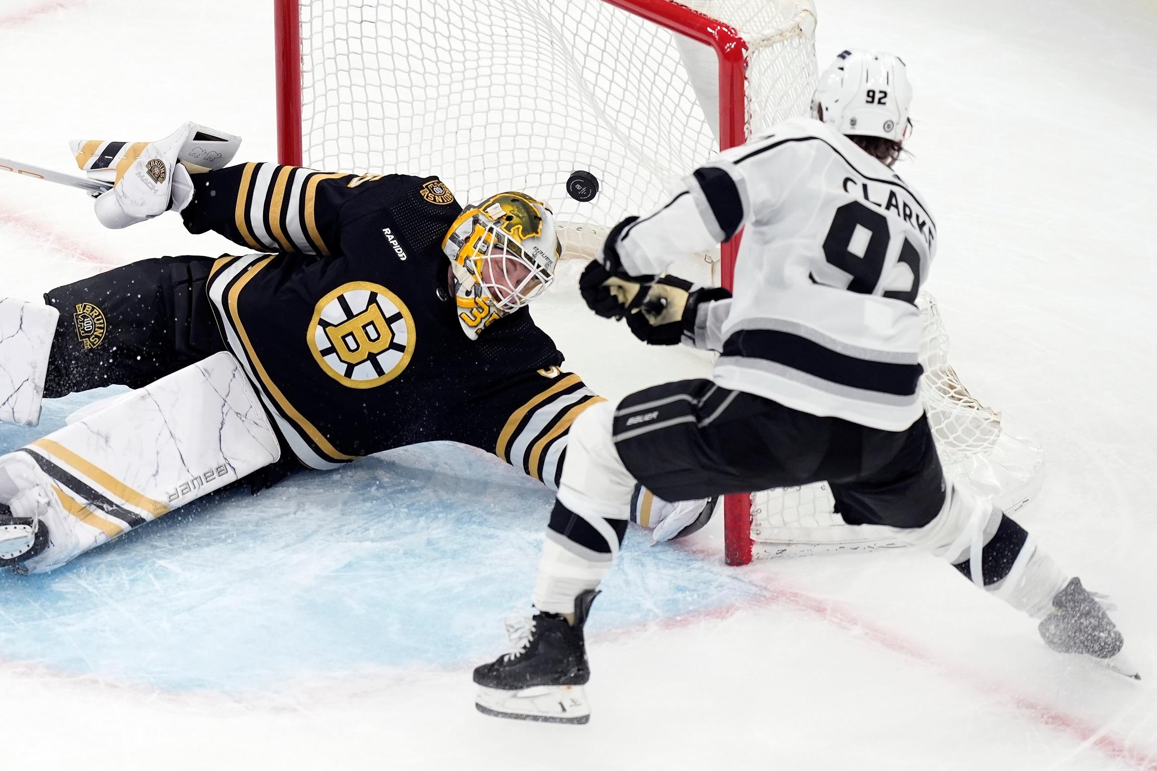 Clarke’s First Career Goal Lifts Kings Over Bruins 5–4 in OT