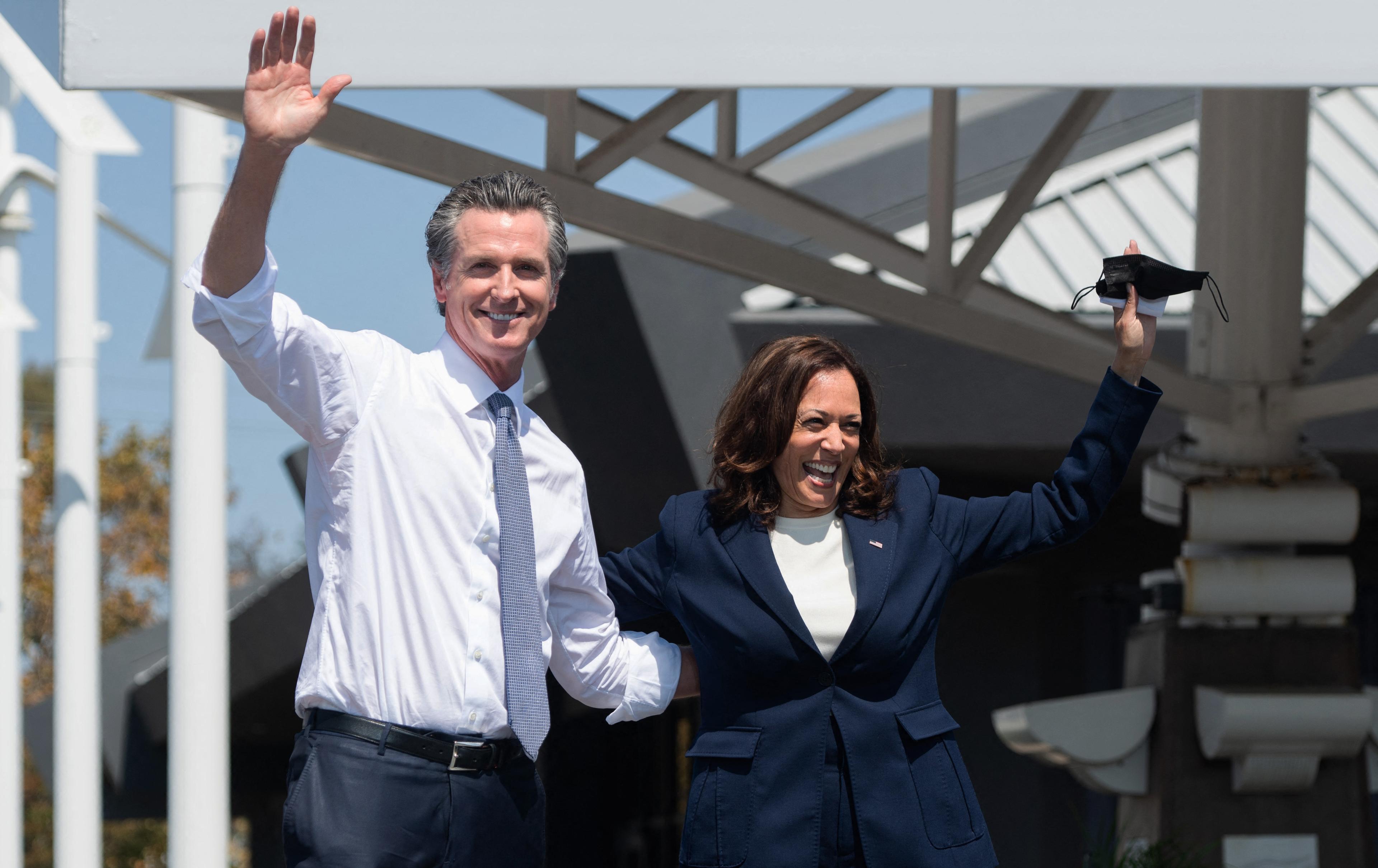 Californians Newsom and Harris See Presidential Fortunes Rise