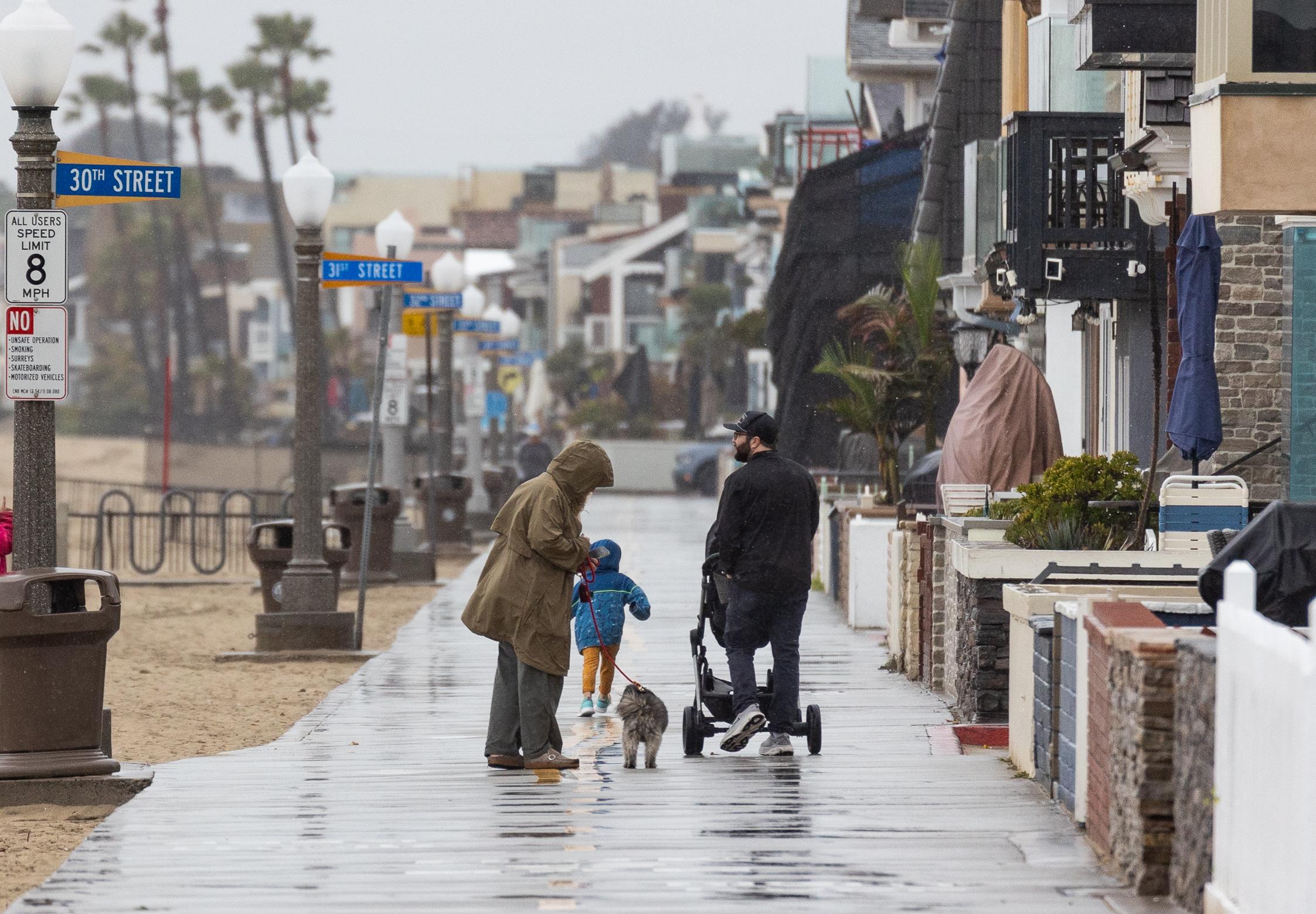 Slight Chance of Twister in Southern California as Storm Drenches State
