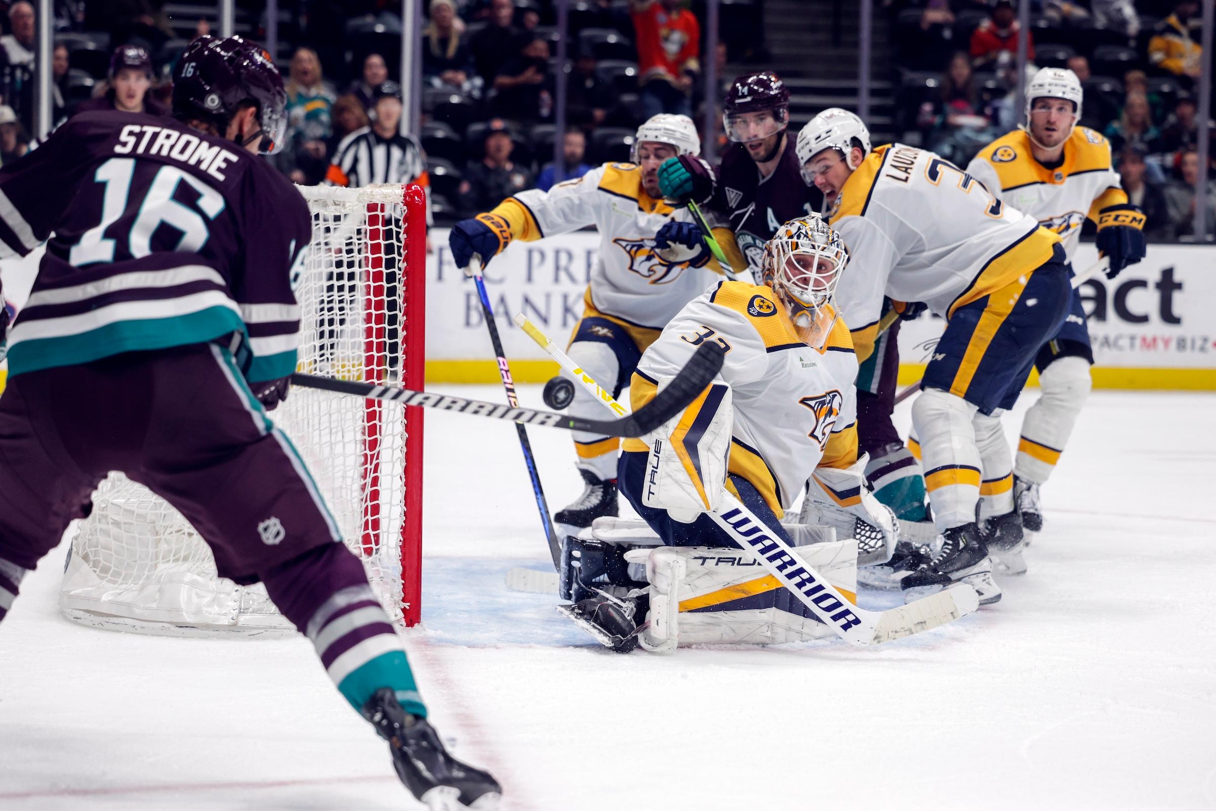 Predators Extend Winning Streak to 5 With 4–2 Victory Over Ducks 