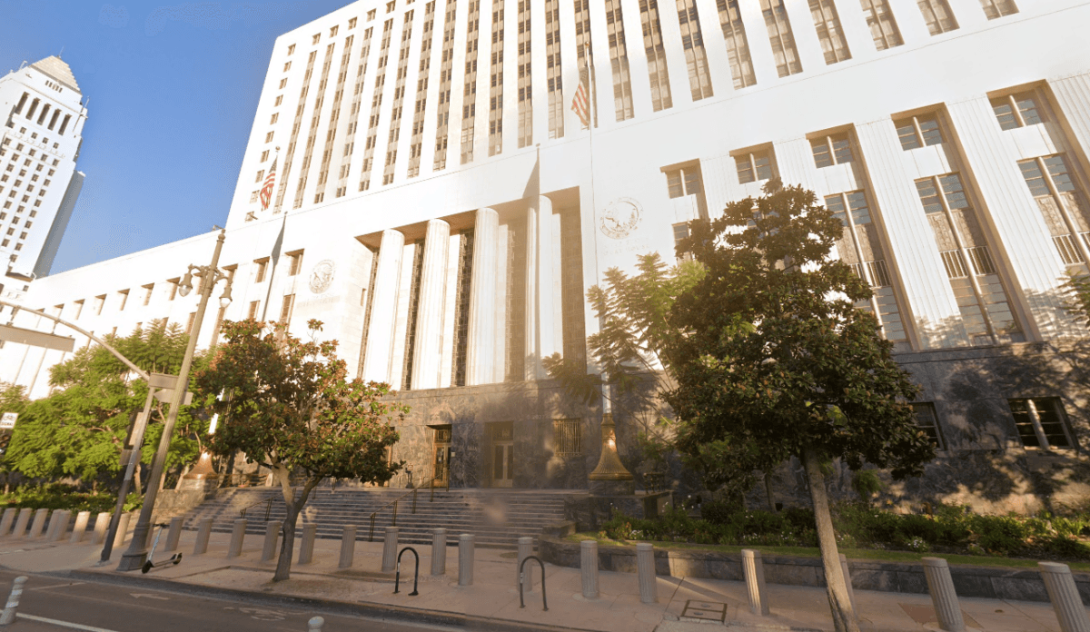 U.S. District Court in downtown Los Angeles. (Google Maps/Screenshot via California Insider)