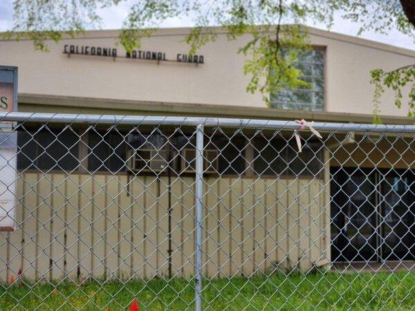 The National Guard Armory in Reedley, Calif. (Courtesy of Ralph Urbano)