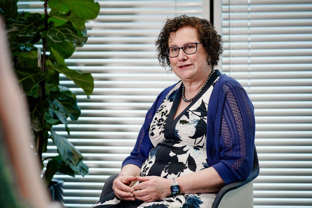 Pediatrician Dr. Hilary Cass speaks about the publication of the Independent Review of Gender Identity Services for Children and Young People in London on April 9, 2024. The report recommends screening children for neurodevelopmental conditions, including autism, as well as for mental health issues. (Yui Mok/PA Wire)