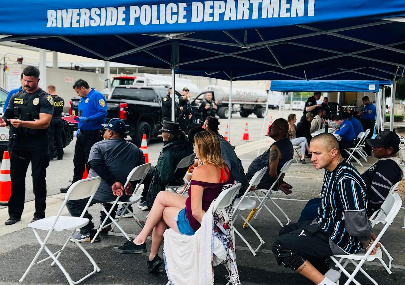 Riverside Police Arrest 104 in Drug Sweep—100 Are Back on the Street