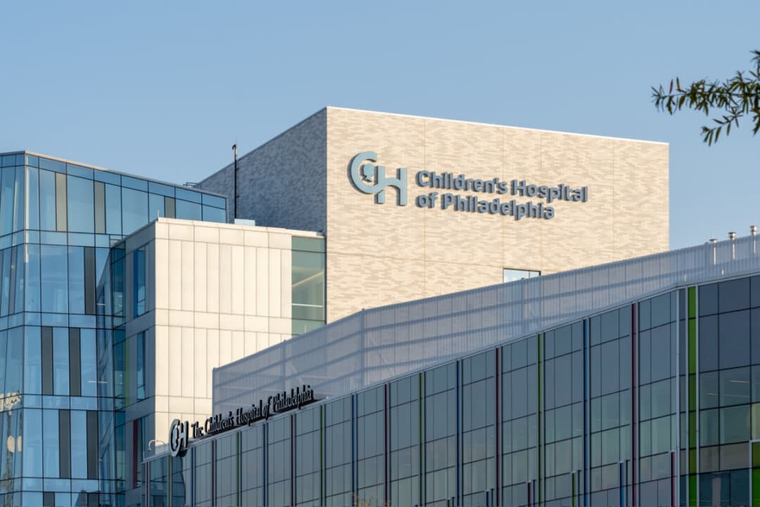 Children’s Hospital of Philadelphia in the King of Prussia, Pa.,  on Nov. 5, 2023. (JHVEPhoto/Shutterstock)