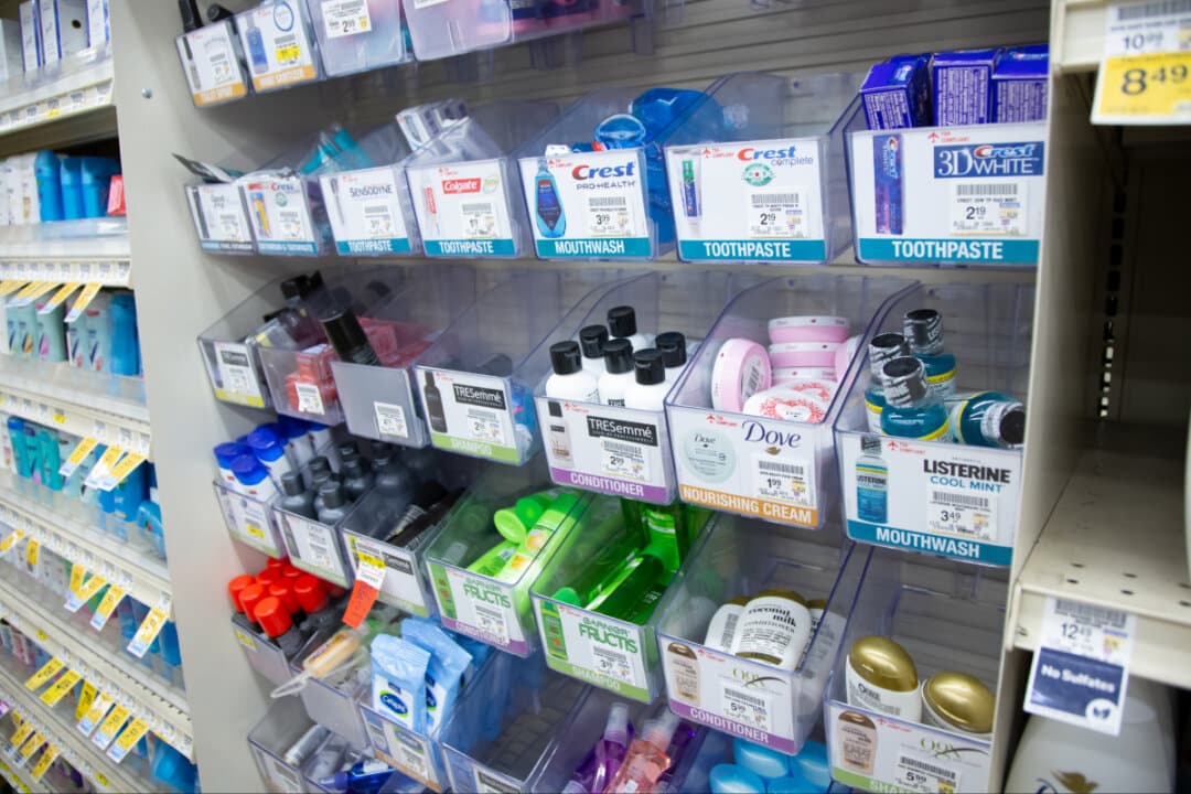 Many products are made using polyethylene glycol (PEG), a petroleum-based compound. It is found in everything from toothpaste and shampoo to cosmetics, soaps, moisturizers, and more. (The Image Party/Shutterstock)