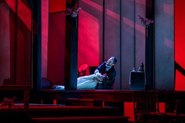 A scene from "Madama Butterfly" by the San Diego Opera in San Diego on April 25, 2024. (Karli Cadel)