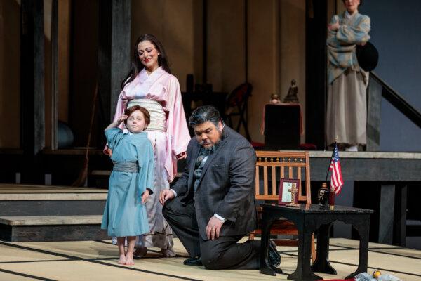 A scene from "Madama Butterfly" by the San Diego Opera in San Diego on April 25, 2024. (Karli Cadel)