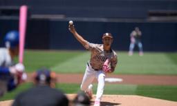 Darvish Twirls Seven Two-Hit Innings as Padres Blank Dodgers
